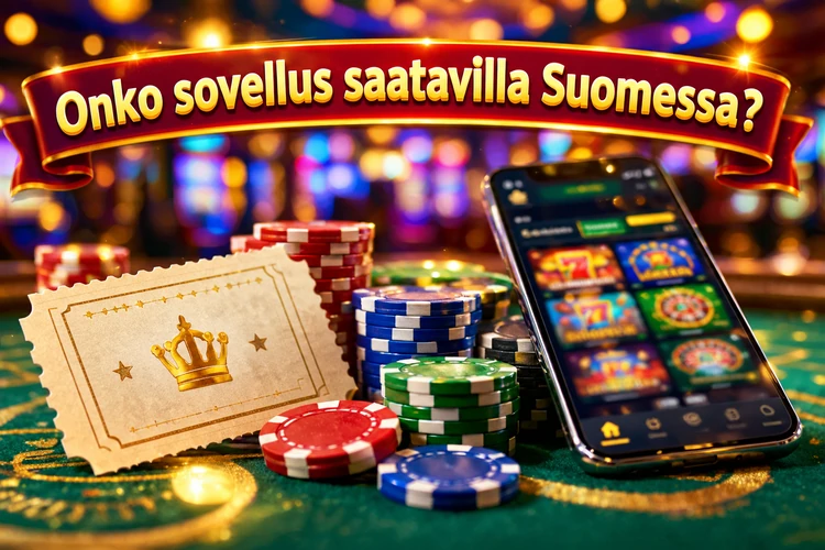 Onko sovellus saatavilla Suomessa?