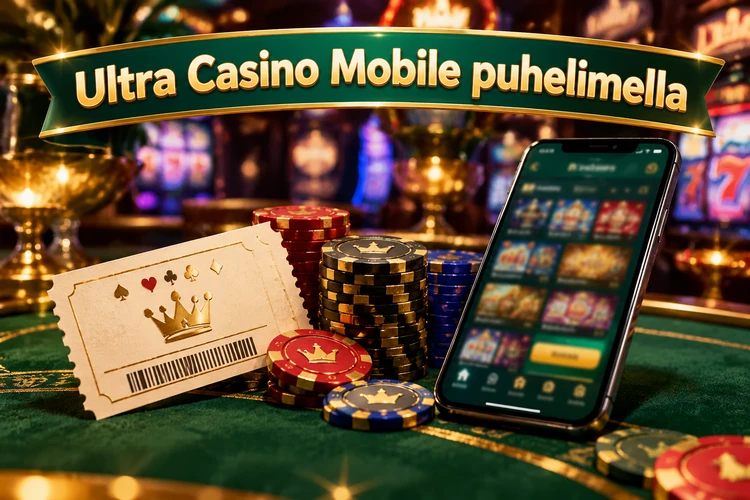 Ultra Casino Mobile puhelimella