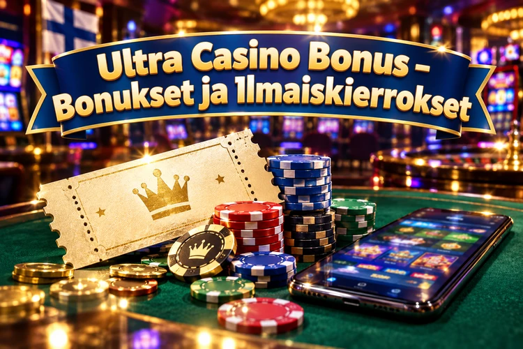 Ultra Casino Bonus - Bonukset ja Ilmaiskierrokset