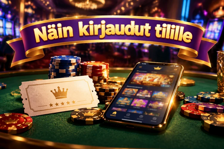 Näin kirjaudut tilille
